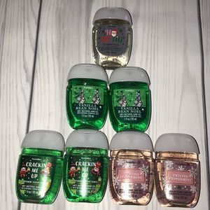 Bath and Body Works Christmas Holiday Pocketbac Bundle (7) BRAND NEW